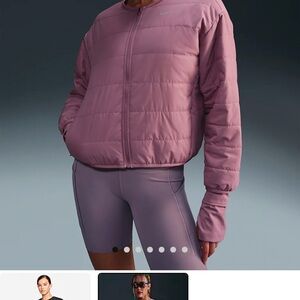 Nike Mauve Puffer Jacket